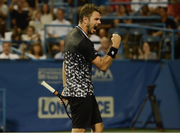 lisa_wawrinka's tweet image. Just found this pic from tuesday match 😍 🔥 #CO50 #fighter #perseveranceisthekey