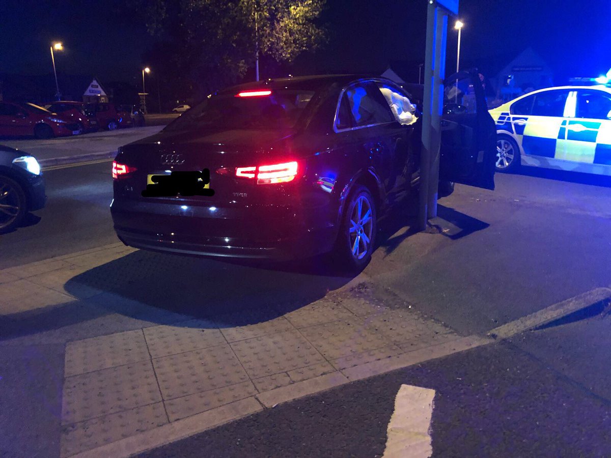 NYPRoadCrime's tweet photo. The vehicle was located and it made off towards West Yorkshire before crashing. We weren’t far behind and arrested the two occupants on suspicion of attempted murder. Long day but awesome result!Great team effort between response, firearms and OSU. Thanks also to @WYP_RPU 2 of 2 https://t.co/mtKbYYZMmY