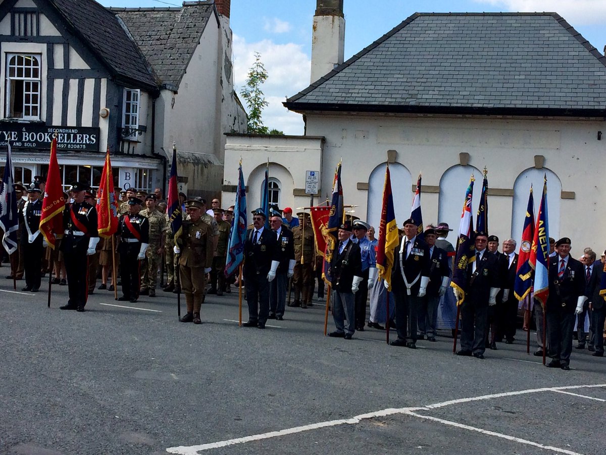 TalgarthMChoir's tweet photo. A huge privilege to be part of the WW1 Remembrance Service in Hay. A superbly organised event that was both entertaining and moving. Thank to Kelvyn Jenkins and the Hay branch of the @britishlegion https://t.co/3oZmjc9MY9