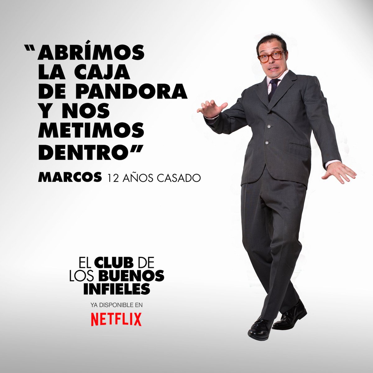 buenosinfieles's tweet photo. Esta es la historia de JUAN y MARCOS simplemente unos infrahombres, del Dr. SÁEZ un indispensable en todo, especialmente en un club y De el TEACHER un infiel de los de verdad.(2/2) 

El Club de los Buenos Infieles ya en @NetflixES 

#Netflix #Netflixmovie #Comedy #comedia https://t.co/FXP0yk4P0n