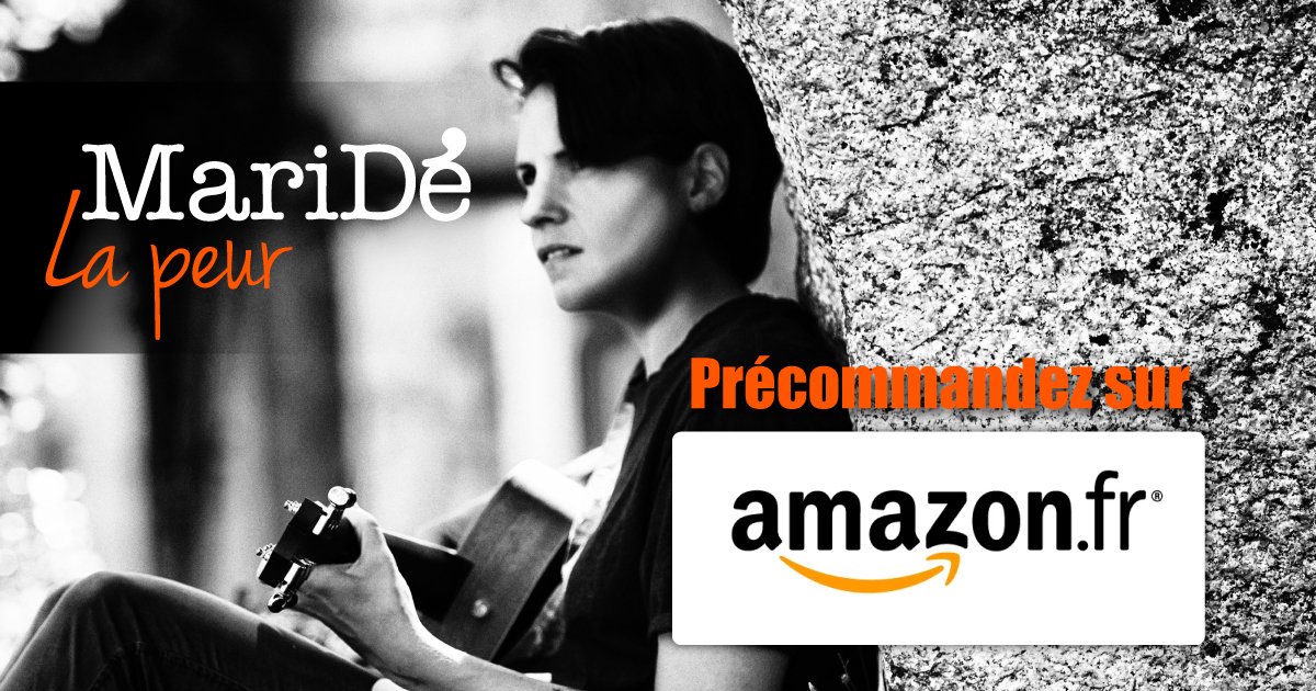 Précommandez La Peur, le premier single de <a href="/MarideOfficiel/">MariDé Officiel</a> sur <a href="/amazonmusic/">Amazon Music</a> #LaPeur #Musique #Artiste #PopRock #Electro #Nouveauté amzn.eu/aKZNq70