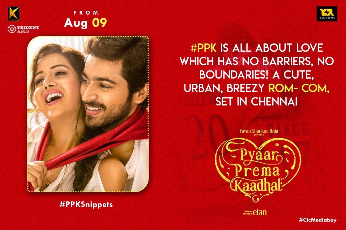 varshaa4u's tweet photo. #PPKSnippets 
#PyaarPremaKaadhal ❤ 
#PPK3DaysToGo
#PPKAug9

@iamharishkalyan @raizawilson @thisisysr @elann_t @rajarajan7215 @irfanmalik1983 @tridentartsoffl @u1records @ysrfilms @divomovies
#CtcMediaboy #PPK4DaysToGo #Yuvan #YuvanShankarRaja https://t.co/cyiqK4yR4x