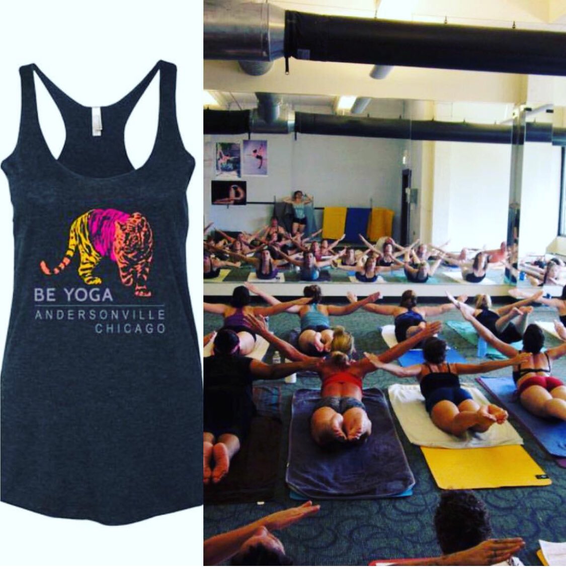 RysTshirts's tweet photo. Be Yoga Andersonville is Chicago’s premier yoga studio! Check it out and scoop your own logo tee at the site that celebrates yoga studios worldwide https://t.co/StqriyNv23 #yoga #yogi #yogini #yogainspiration #yogaeveryday #yogaeverydamnday #namaste #yogalife #yogadaily #yogagirl https://t.co/7wTCpZZSzp