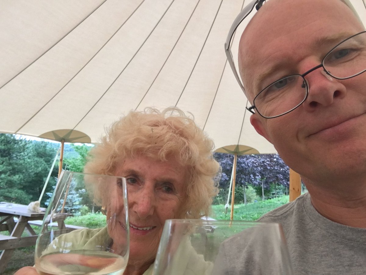 Axeman902's tweet image. Enjoying a winery tour of the Wolfville area wineries!   Beautiful experience.