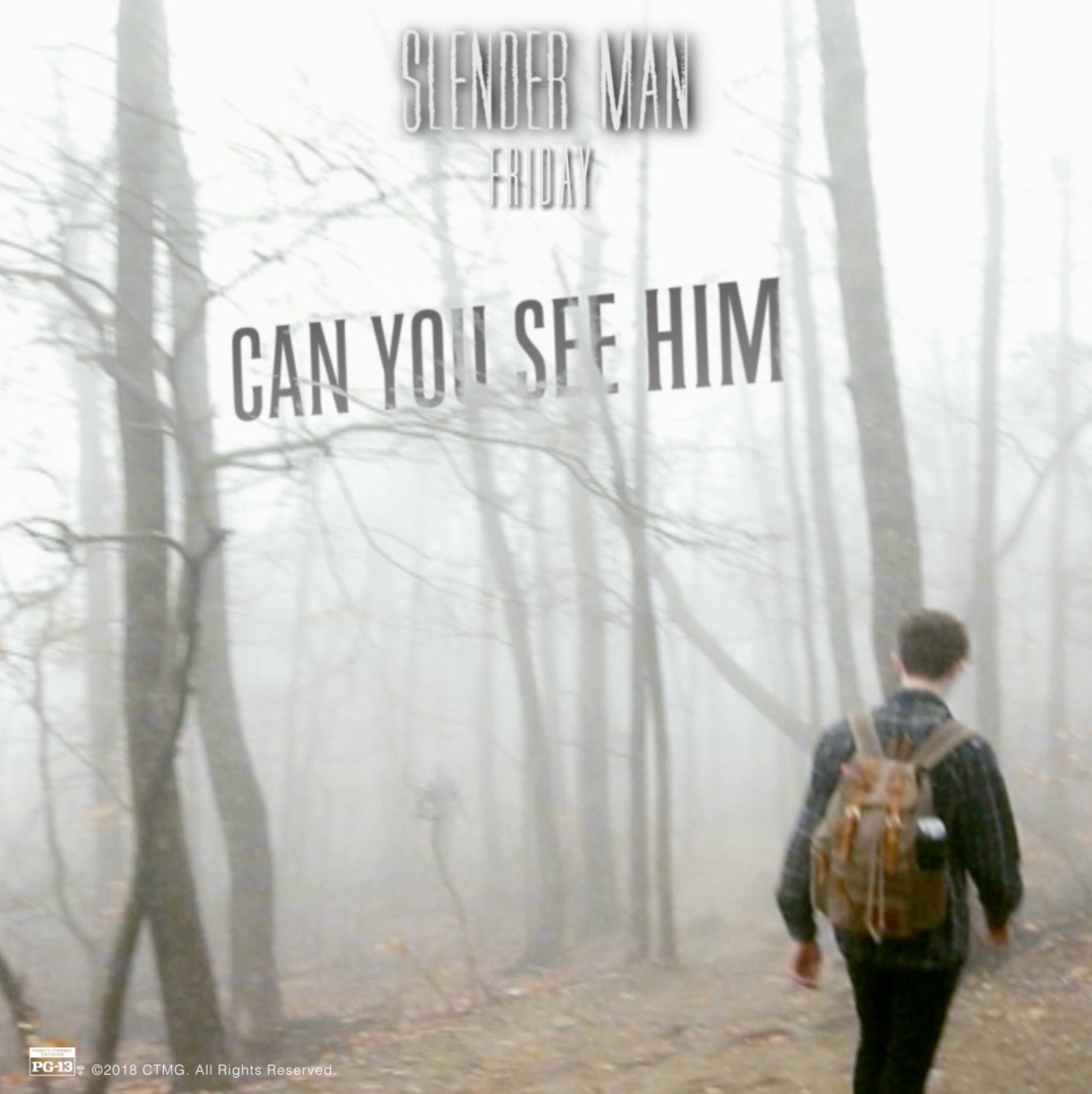 Sony Pictures on X: "#CanYouSeeHim? SLENDER MAN in theaters Friday. Get  tickets now: https://t.co/2pkwHlA6CD https://t.co/swGzQYWpiX" / X
