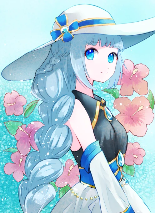 夏イベの帽子被ったアイリスがかわいいという話をしたい 