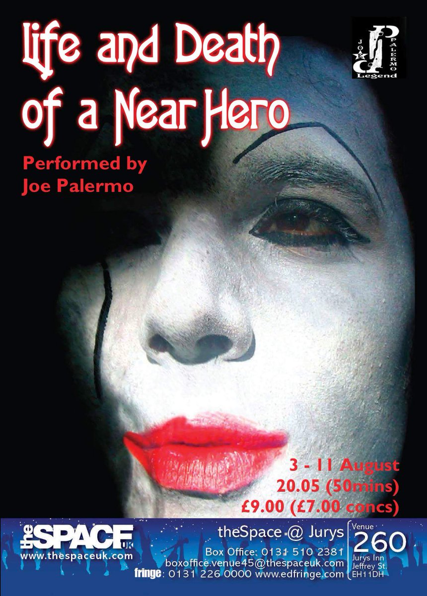 palermonoir's tweet photo. Yesterday party but to night is the night โcome on might...โ(https://t.co/uWWXJHBY3u) A "nearly" comedy about my memories as a professional stripper and near-hero during London Bridge terror attack #comedyguide #edinburghcomedyguide #edinburghfringe #edfringe #thespaceuk #HERO https://t.co/qWUEYHHOAQ