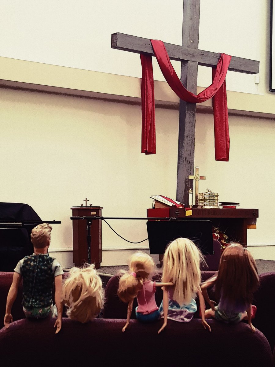 Special guests #inchurch today!