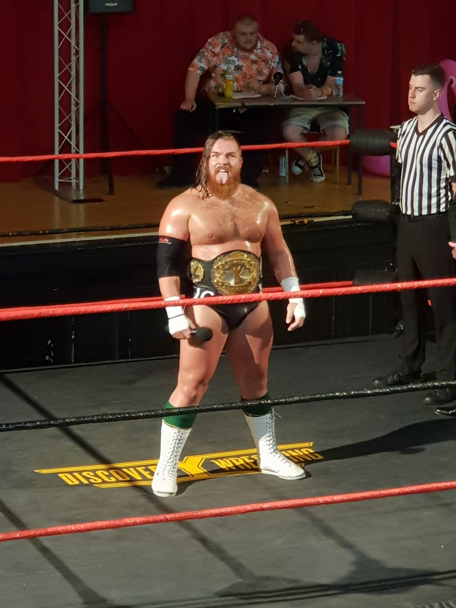 Belter of @Joe_Coffey !! #DiscoWrestling #discoverywrestling