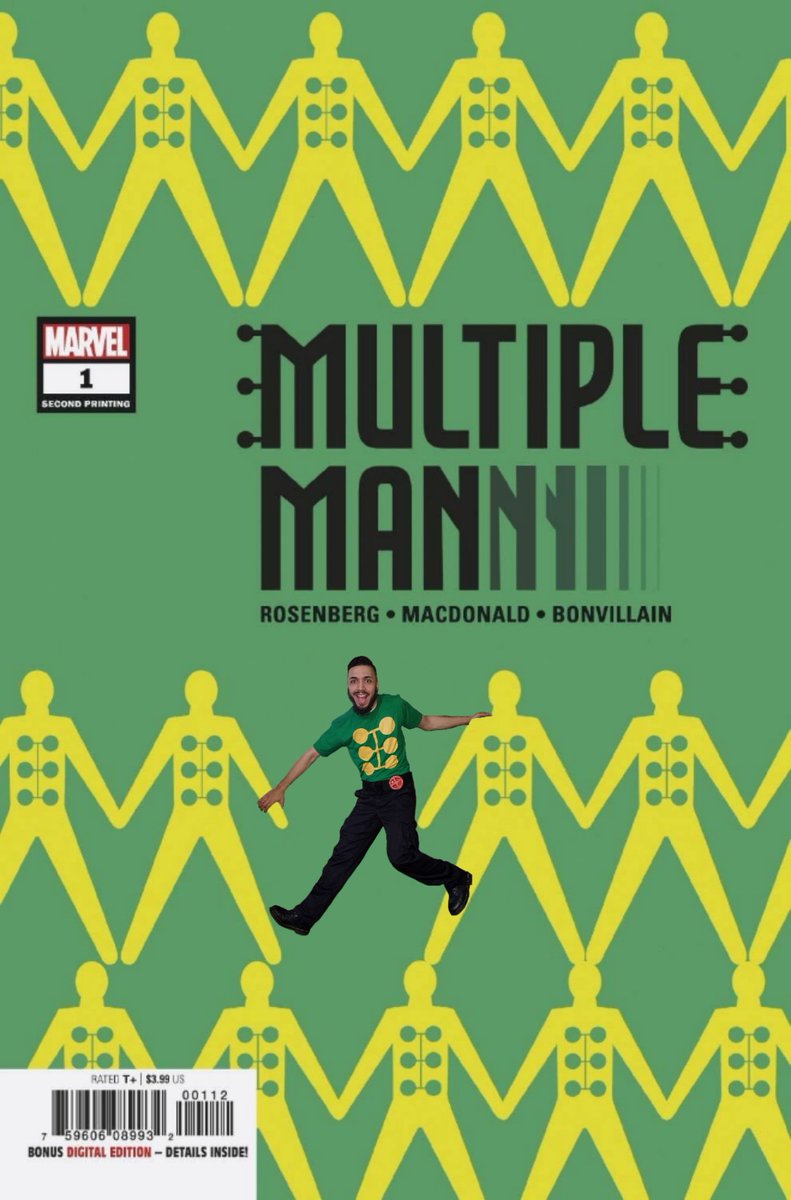 Mr_obesepockets's tweet image. #Multipleman # 1 #2ndprinting

Write by @AshcanPress 
Art by @mmartinsart 
Cosplay by me.

#madrox #jamiemadrox #marvelcomics #marvel