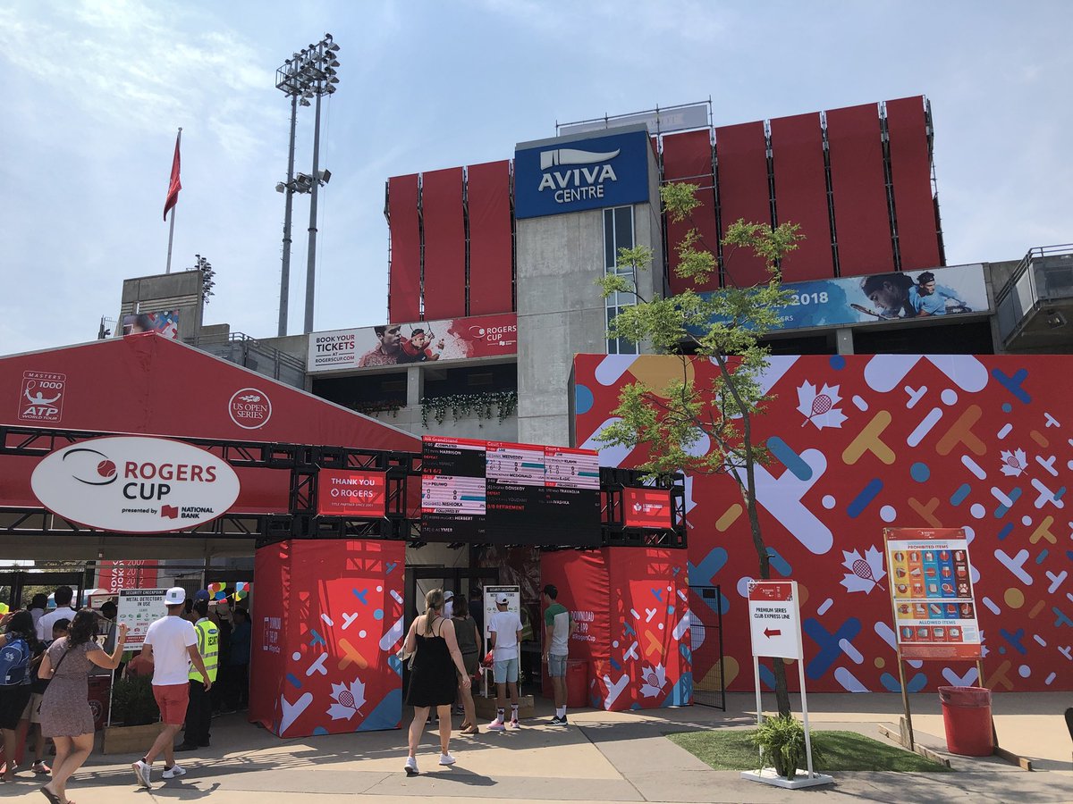 407ETR's tweet photo. Hope you’re enjoying #407ETR #FreeCommunityWeekend at @rogerscup! Don’t forget to tweet us your photos for a chance to win 500 free km on highway 407 ETR! https://t.co/UmwTpXArX1
