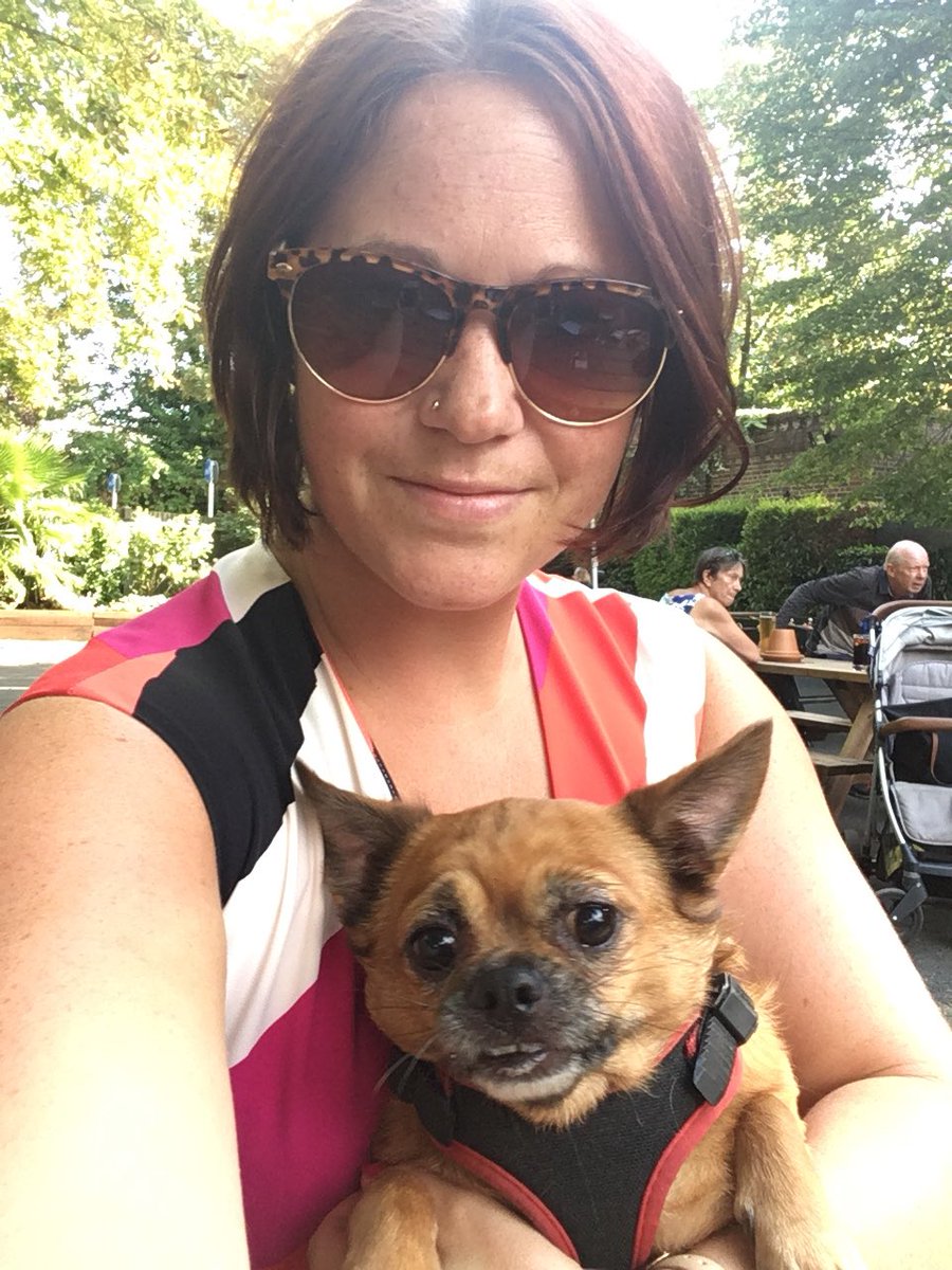 ahearn_kelly's tweet photo. Will eventually turn this fur ball into a pub dog π€£ #missy #fridaydrinkies #throwbacktofriday https://t.co/Ntj006ZPcN