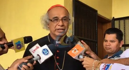 israeldej94's tweet photo. 🔴BRENES, CRÍTICO CON RÉGIMEN🔴

En declaraciones a medios de comunicación independientes, el cardenal Leopoldo Brenes, arzobispo @arquimanagua, dijo que la @CENicaragua no accederá a la solicitud del régimen #OrtegaMurillo de reemplazar a los Obispos críticos en #DiálogoNacional https://t.co/qlVG3tJRxv