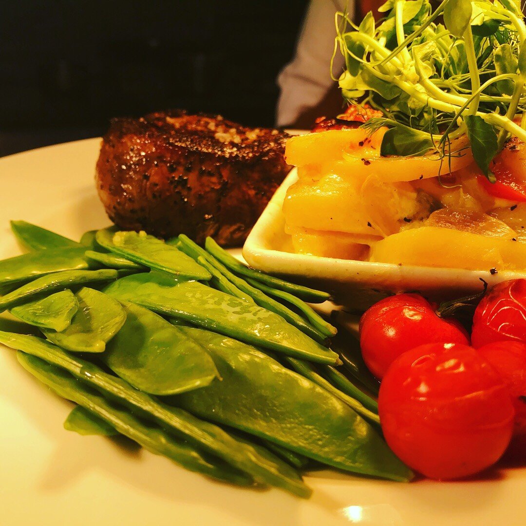 One of our beautiful specials available tonight. A juicy fillet steak with dauphinoise potatoes and a mushroom and brandy sauce. Hungry yet? #food #drink #warkworth #supportlocal #northumberland #summer #specials #mouthwatering #delicious