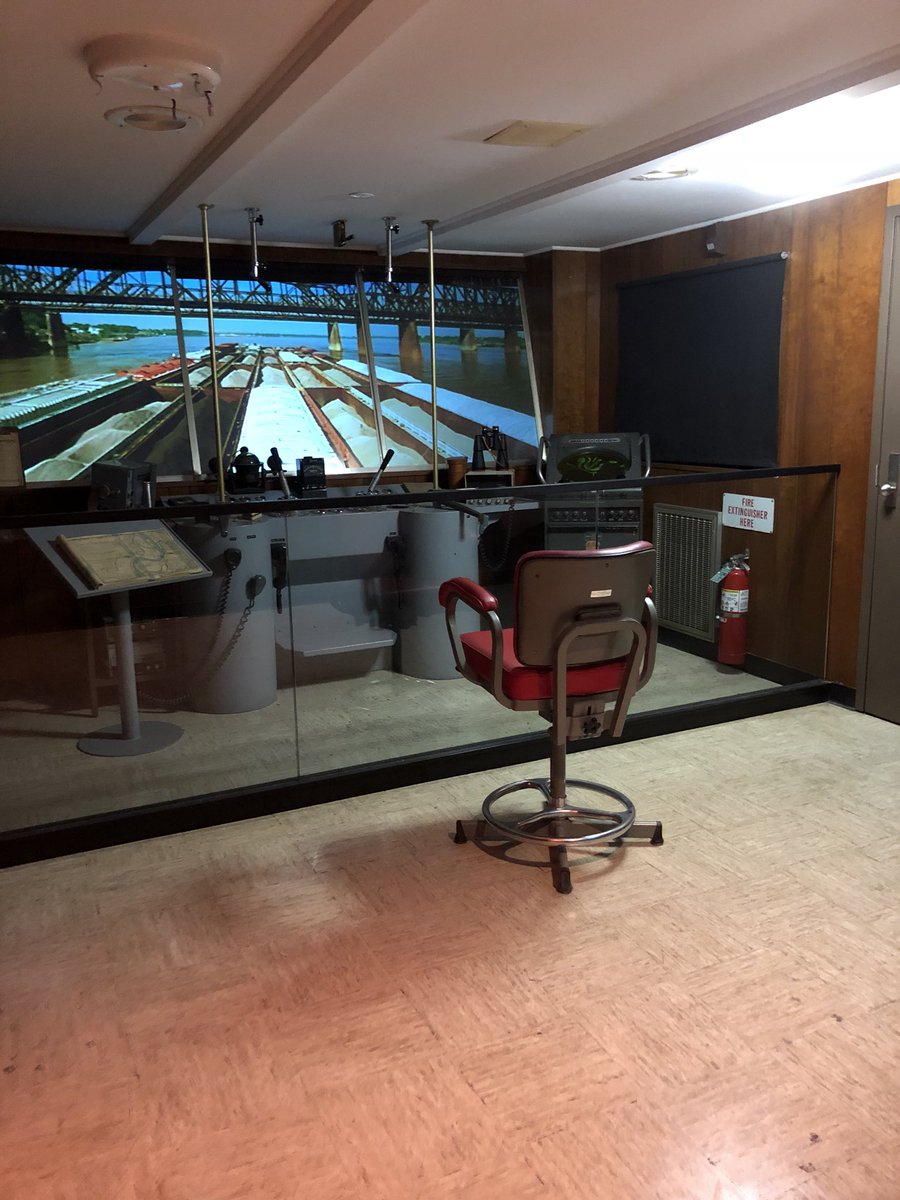 Come visit the Mississippi River Museum and see what it is like to be a pilot on the might river !