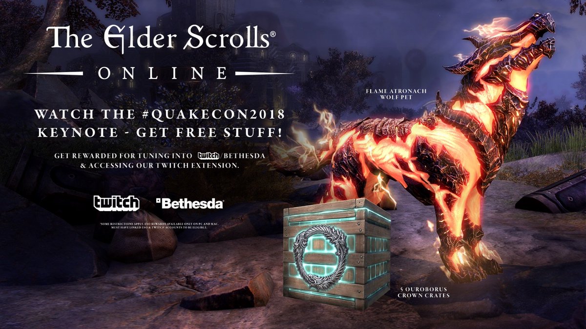 The Elder Scrolls Online on Twitter: Get exclusive 🔥 Twitch Drops. 