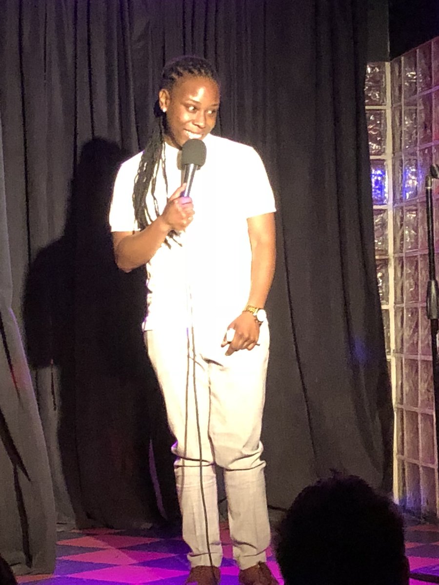 StonewallComedy's tweet photo. Whitney Chanel Clark first time doing the show last night and she crushed! @AlwaysxBusiness https://t.co/tbaV4TzlqQ
