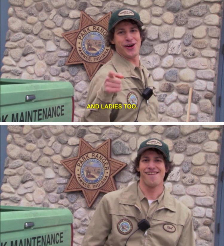 parks and rec side character? or jake peralta origin story??