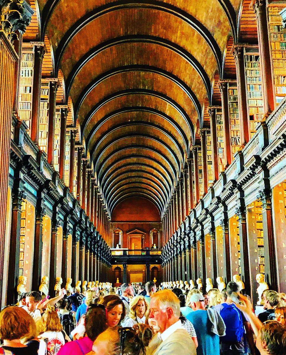 PassportFinds's tweet photo. There is lots to see in #Dublin, #Ireland! The #BookofKells is an illuminated manuscript Gospel book in Latin, containing the four Gospels of the #NewTestament. It is believed to have been created c. 800 AD. It is absolutely amazing to see in person. #traveldiaries #travelgram https://t.co/88xVQtuqDO