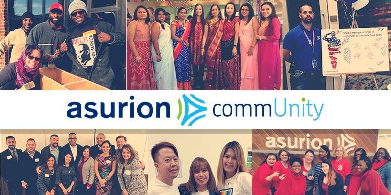Asurion's tweet photo. Asurion is committed to ensuring that all employees feel valued and have a genuine opportunity to thrive and excel within the company. That’s why we created “commUnity,” Asurion’s award-winning diversity and inclusion initiative. 
https://t.co/ac6RQv4AAu https://t.co/8aAQJAL8Wr