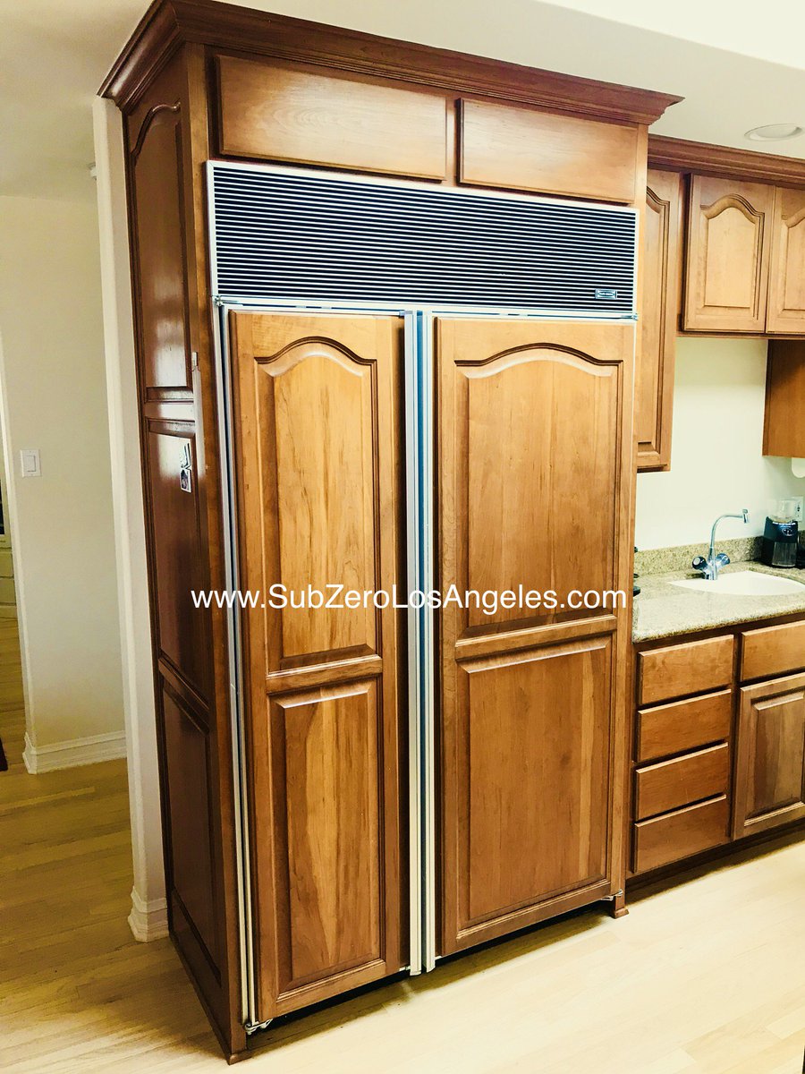 SubZeroService's tweet image. Our recent work: Tech. Joseph: #SubZeroRefrigerator 532 model repaired in #ManhattanBeach : cold control for fridge side and refrigerator compressor are replaced. Works great now! 
Is your Sub-Zero fridge not cold enough? Leaking water? (800) 440-8583 #subzerorepair #subzerowolf