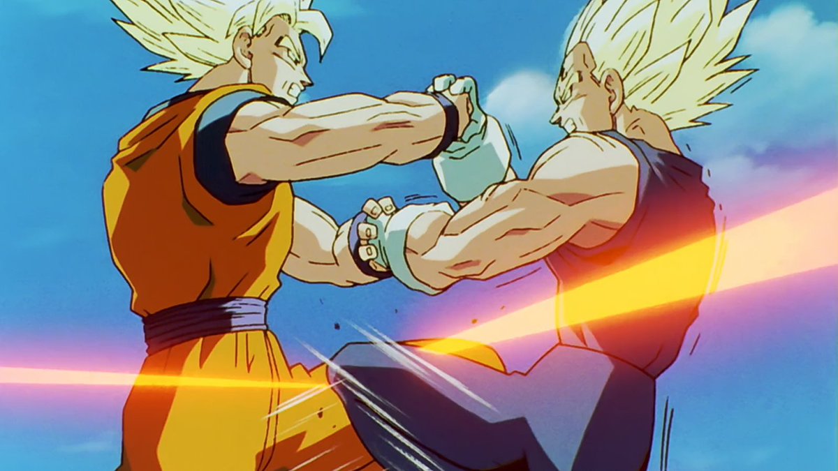 Mundo Goku On Twitter Qué Batalla Entre Goku Y Vegeta