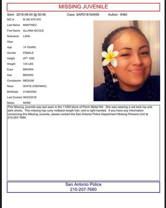 alana_america's tweet photo. my little cousin Allana was kidnaped earlier this week. she was last seen around thousand oaks and wetmore being pulled by an elderly white man around the age of 60. please share this to get her home, she’s only 14 &amp; if you see her please report it. https://t.co/jiSMUEdPzU