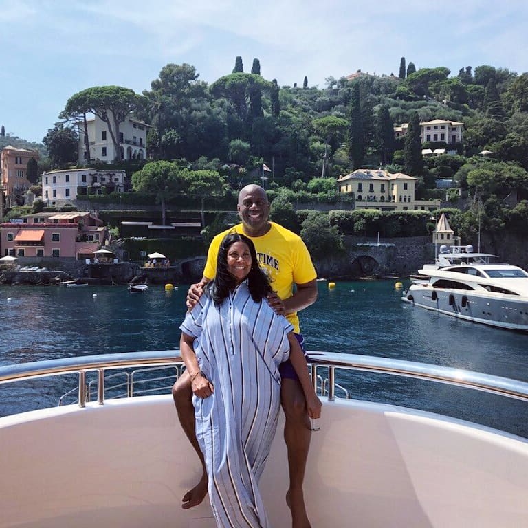 MagicJohnson's tweet photo. Enjoying the beautiful town Portofino, Italy. https://t.co/SrwAziNMyt