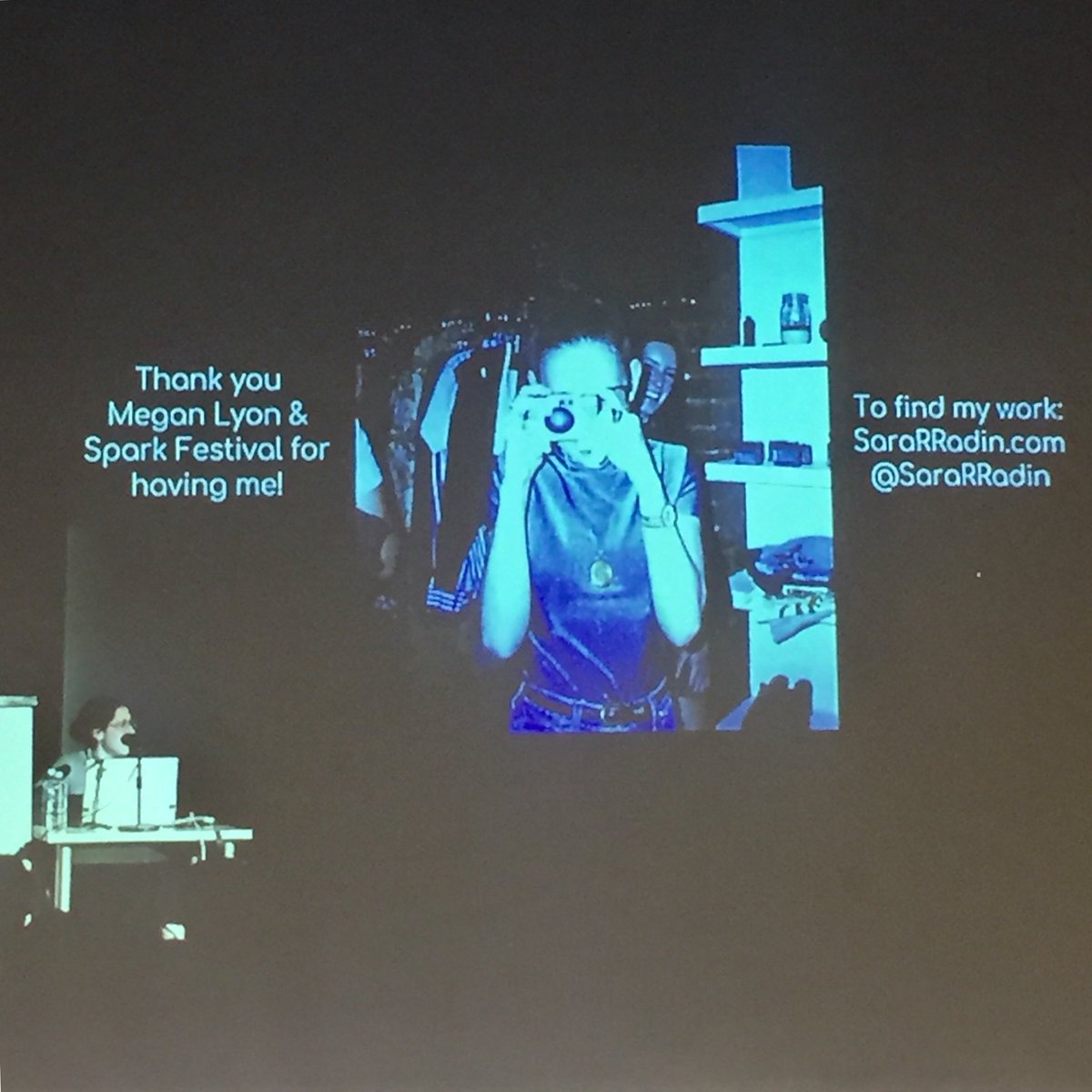 Thankyou <a href="/sararradin/">Sara R. Radin</a> for sharing your truth with us! #wintecspark