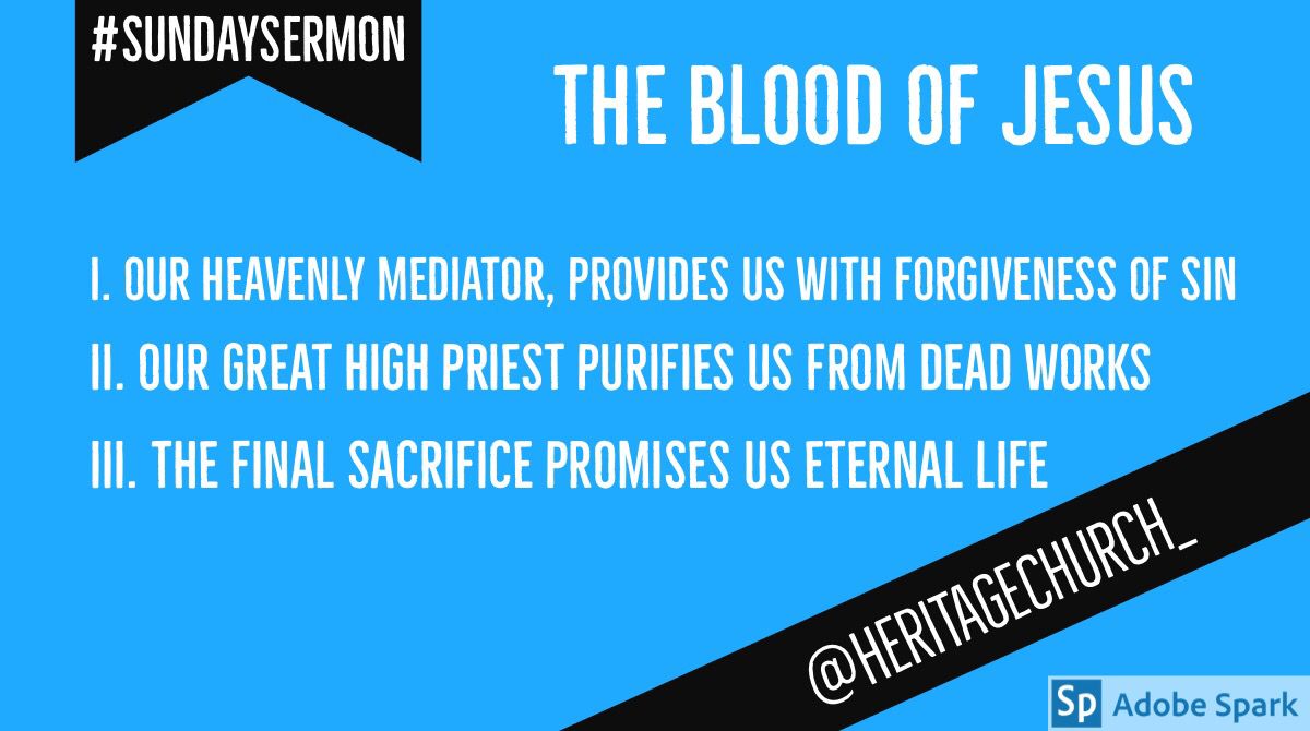 HeritageChurch_'s tweet image. #mainpoints from today’s sermon. Never forget what the blood of Jesus did for you
#redeemed #nogreaterlove