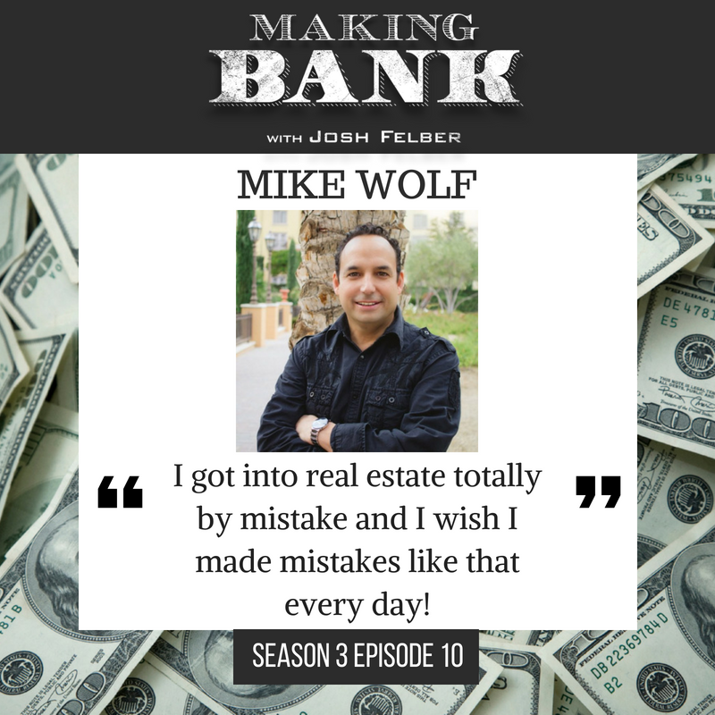 felberjosh's tweet photo. #MikeWolf “I got lucky and made my money because a market took off. If you start to take credit and think ‘That's because I'm an expert at this. It all just comes natural to me, so obviously, I'm going to be able to do it again.’ greed starts to kick in.” https://t.co/jfY943MtzZ https://t.co/HPWfxjaruo