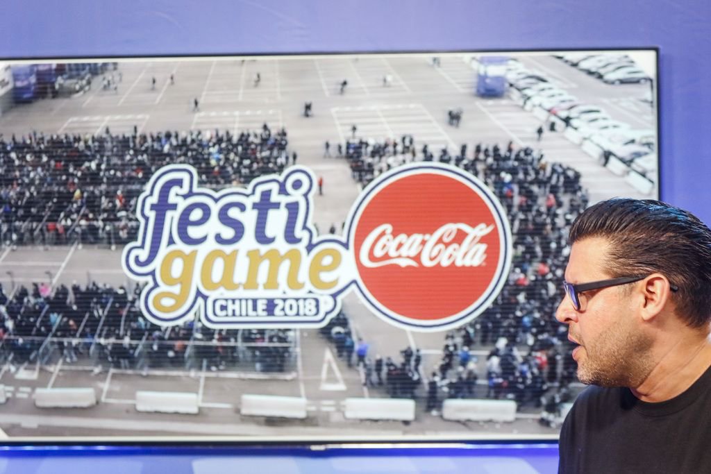festigame's tweet photo. En #FestiGameTV tendremos de forma exclusiva a los grandes expositores de #FestiGameCocaCola, sigue nuestra transmisión online en https://t.co/qT6KwJb643 y siente el sabor de @CocaCola_CL https://t.co/4aL3koSpHY