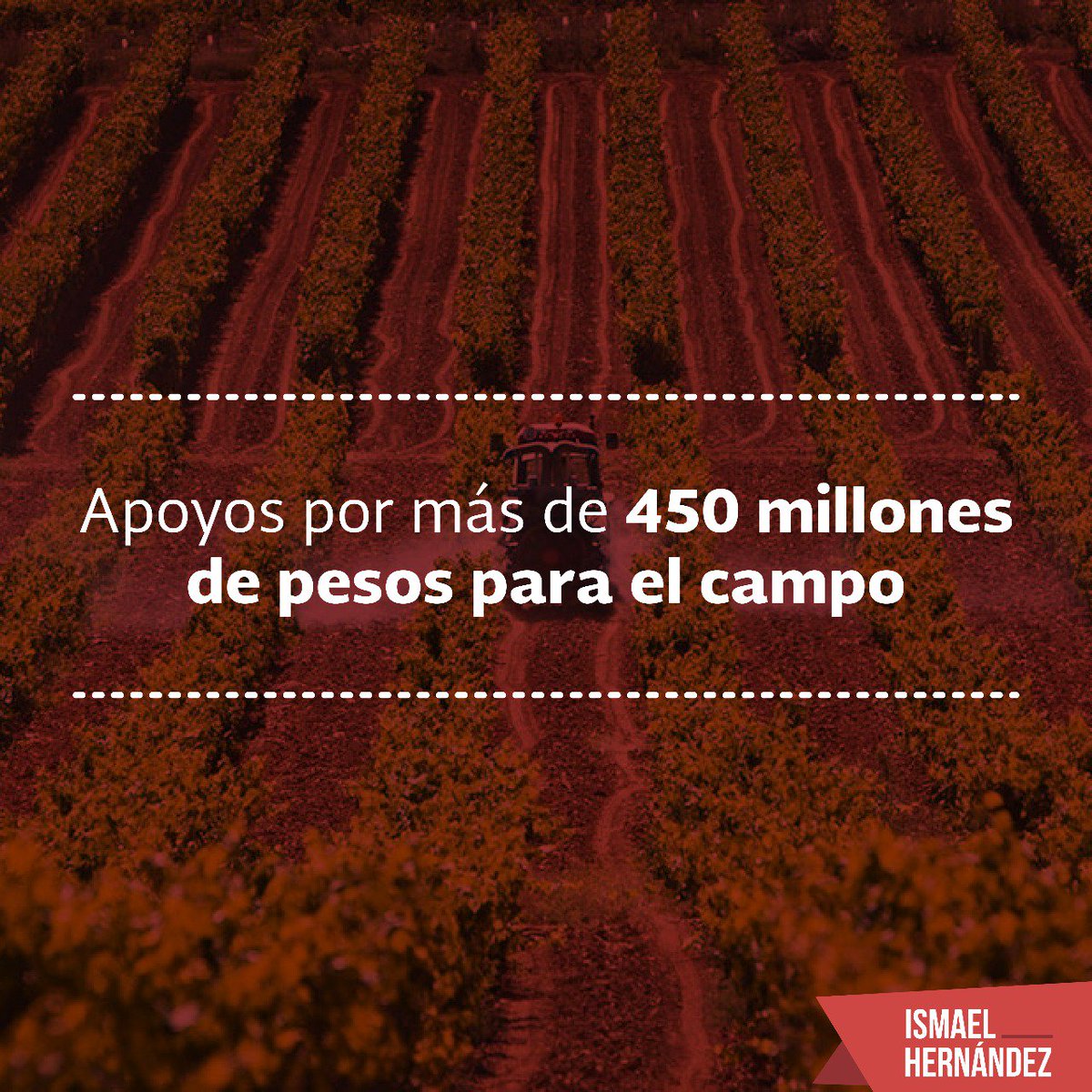 hernandezderas's tweet photo. El gobierno federal está comprometido con el campo, por lo que con estos apoyos se beneficiarán a más de 130 mil productores. #OrgulloCNC https://t.co/rIyEyaUwRk