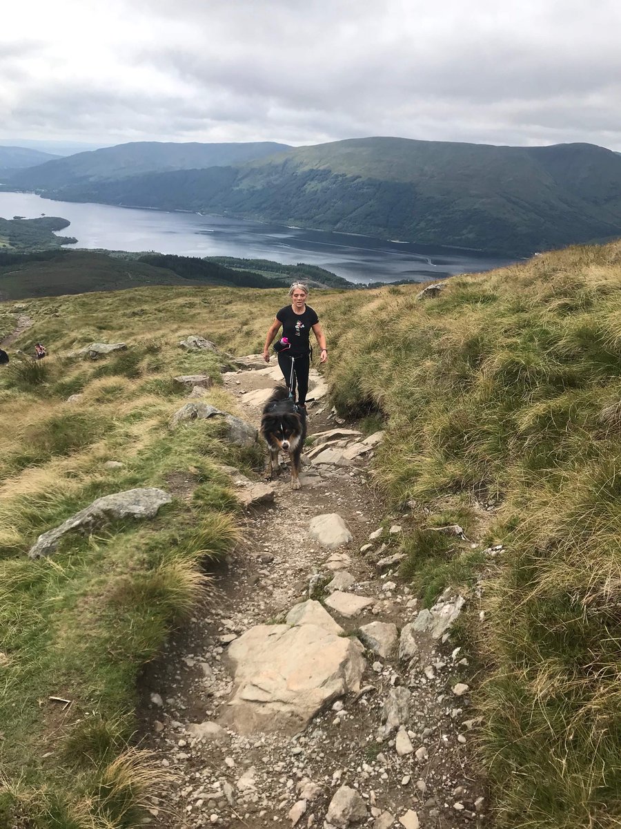 SusanMcGhee123's tweet photo. Up Ben Lomond and in Loch Lomond #domoreofwhatyoulove #dogsonhills #BenLomond #SundayFunday #firstmunro https://t.co/frPBVHaD7e