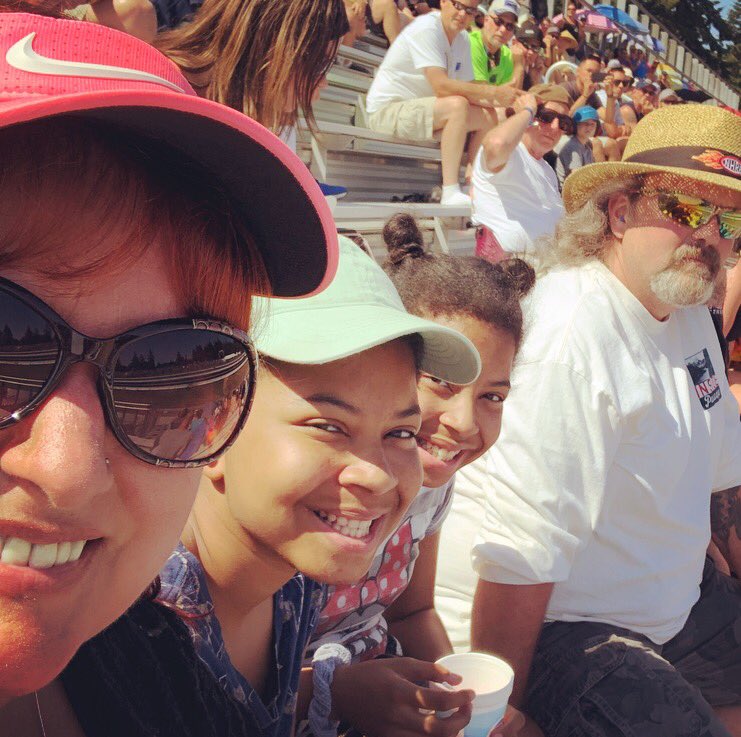 <a href="/NHRA/">NHRA</a> Northwest Nationals today at <a href="/theplacetorace/">Pacific Raceways</a>! Crazy fast! ❤️ You can feel it through your entire body! Lol AMAZING! #funtimes #racing #nhra #family #friends