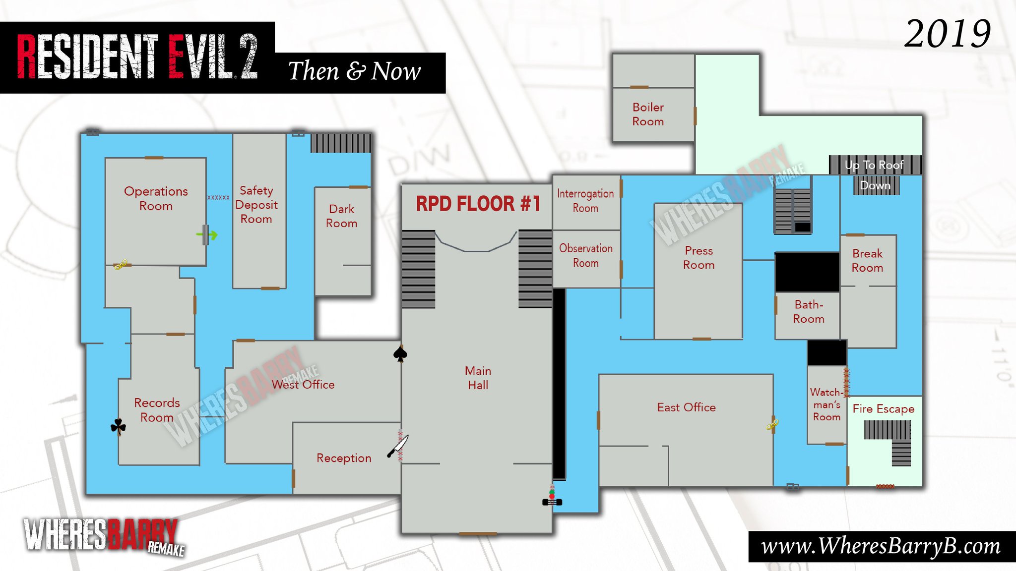 Where's Barry on Twitter "New RPD Floor 1 New Rooms in 