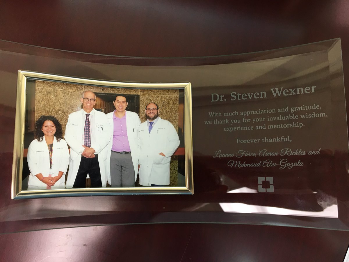 SWexner's tweet photo. An honor welcoming our new trainees and very grateful to our recent alumni. Always a privilege giving you the tools to achieve success while @CleveClinicFL and helping mentor and promote your careers after you graduate @3isac @GOSAFEstudy @Schadi_CRS @UofTSurgery @CAGS_ACCG https://t.co/qEAAotCJrI