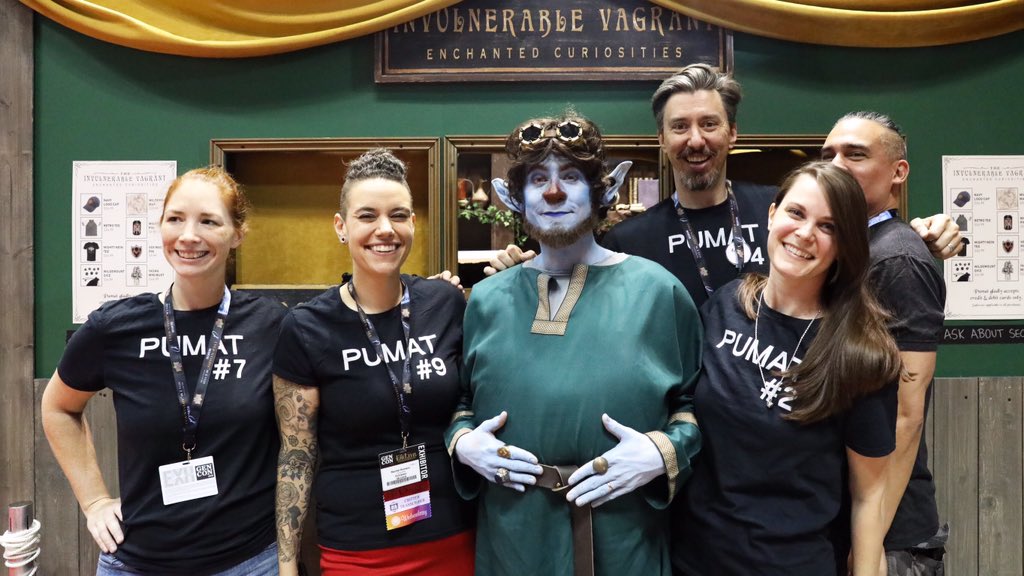 Critical Role on Twitter "GenCon is a wrap! The Pumats thank you for