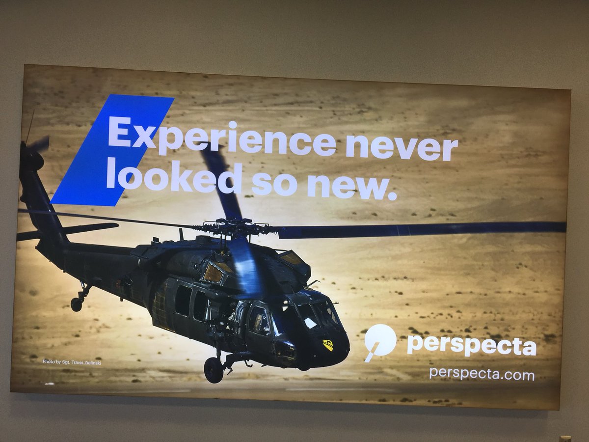 griggsy33's tweet photo. Just arriving in Huntsville? Make sure to swing by our booth 626 at #SMD2018 our experts will be waiting to meet you @Perspecta #PerspectaPower #SeeABetterWay https://t.co/PHbQJIhS6e
