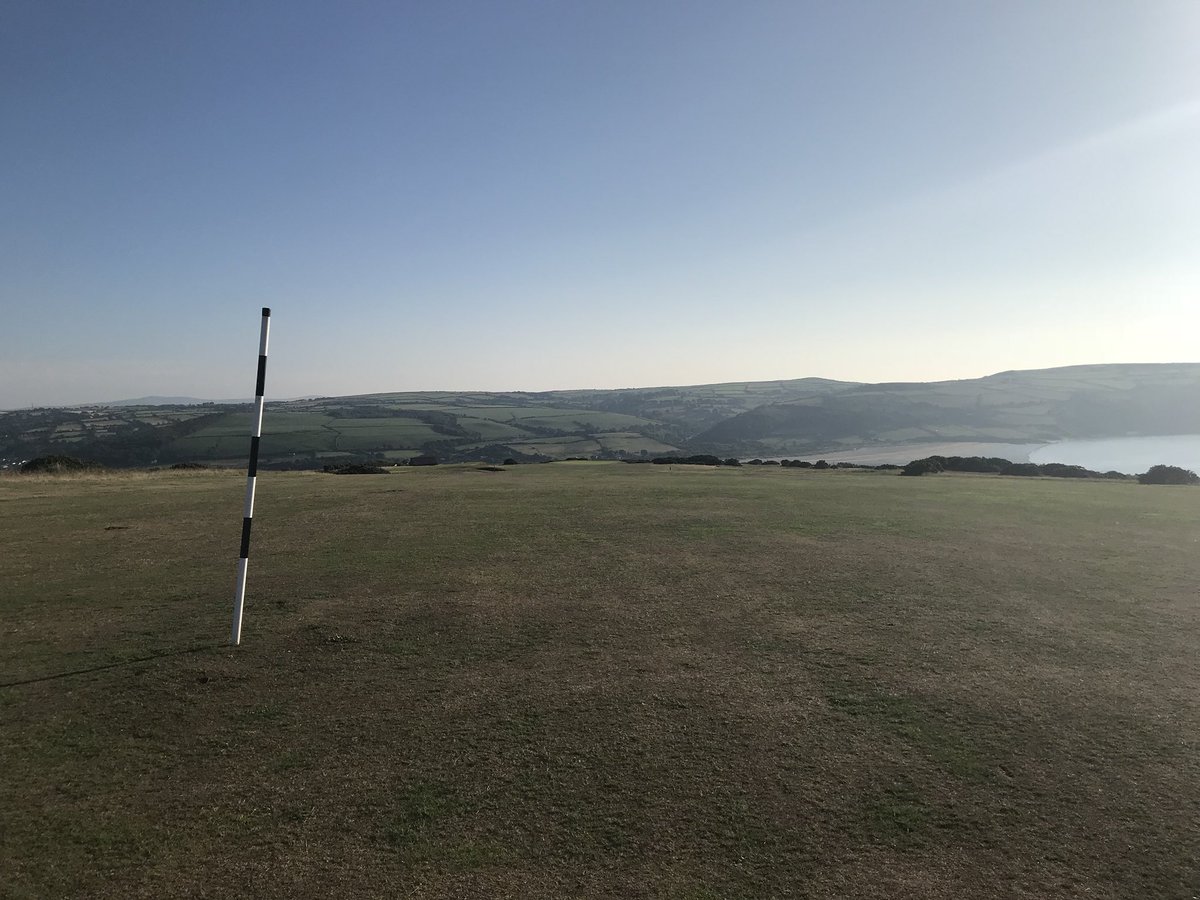 htmalloy7's tweet image. Not much better to do in this weather and with views like this then to play golf @CardiganGolf during evening when there’s no one else around