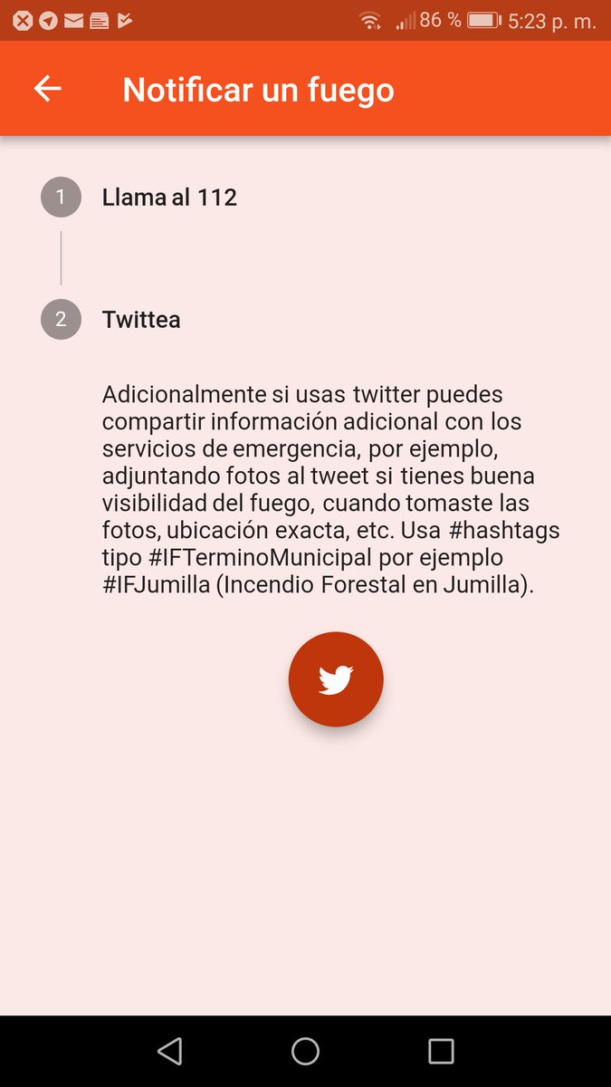 TsContraElFuego's tweet photo. Os invitamos a probar nuestra nueva app para móviles  https://t.co/YMXPGUxYB2 #TodosContraElFuego #IIFF #IncendiosForestales Feedback bienvenido https://t.co/EhpbkToGCt