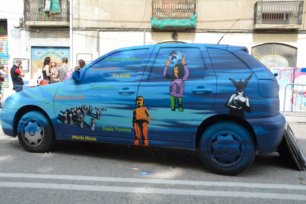 BcnStreet's tweet photo. #Barcelona #PobleNou #ÚsBarcelona #SM172 #StreetArt #urbanart https://t.co/pcU8bbc5Rc