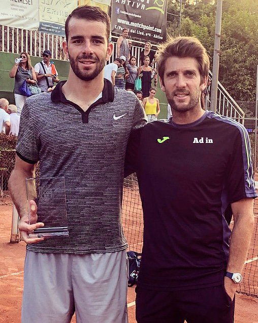 Edu Esteve Finalista del  ITF 15k de Xativa junto Andreu Guilera ... Enhorabuena de parte de todo el equipo @Esteve94 @CTBarcino @bcntennislab @druminchelo @Portas_Puentes