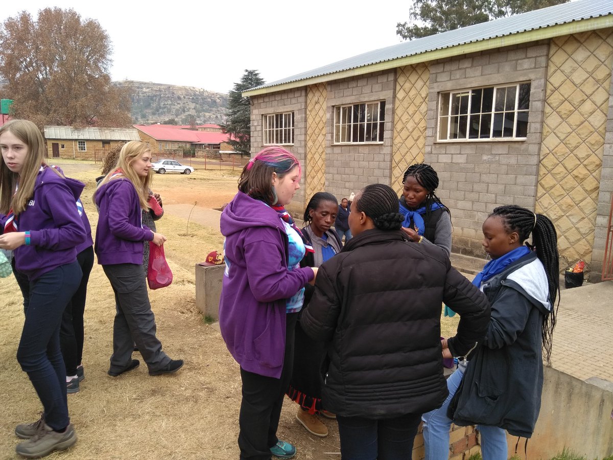 TeamLesotho2018's tweet photo. Saturday cont...

After lunch, Alice was called upon to teach a small(ish) group to make reusable sanitary pads, which she’d prepared before the trip - all infront of a national TV crew! These skills will help leaders support Guides across Lesotho - a huge legacy for this trip! https://t.co/jtCgpGmJV8
