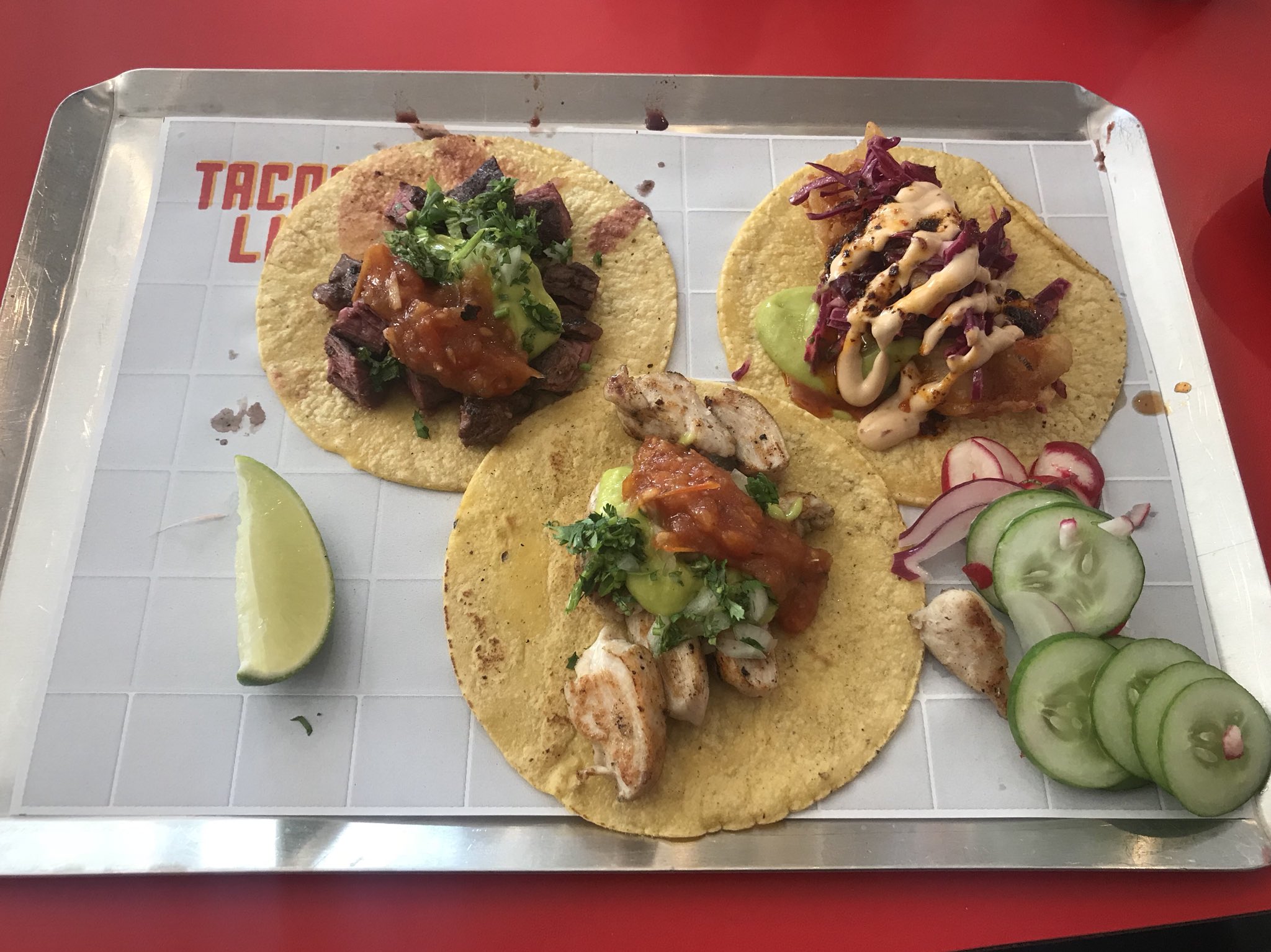 Seth Frantzman On Twitter Today I Tried Tacos Luis In Jerusalem New Place Nice Staff Not So Fast Service But Great Fish Taco Made To Order Good Ingredients The Chicken Was Decent