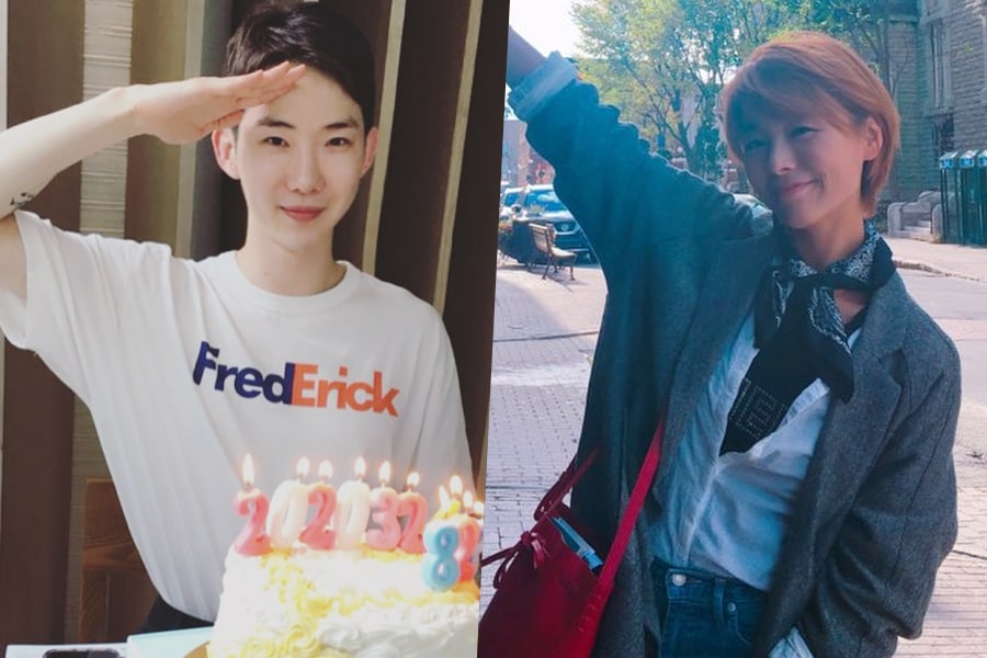 soompi's tweet photo. #2AM's #JoKwon Reunites With Sunye Before Enlisting In Military https://t.co/H2RtdJu1Xz https://t.co/KQ2A2RTWEL