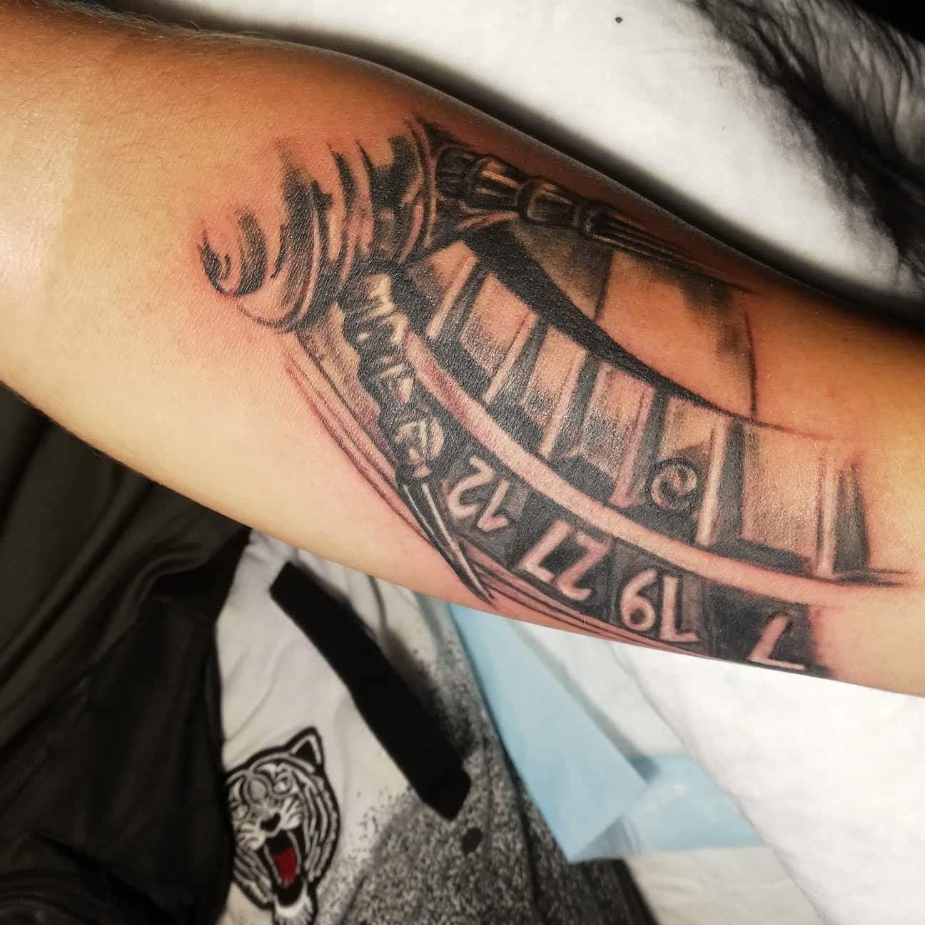 Share 77+ roulette wheel tattoo in.cdgdbentre
