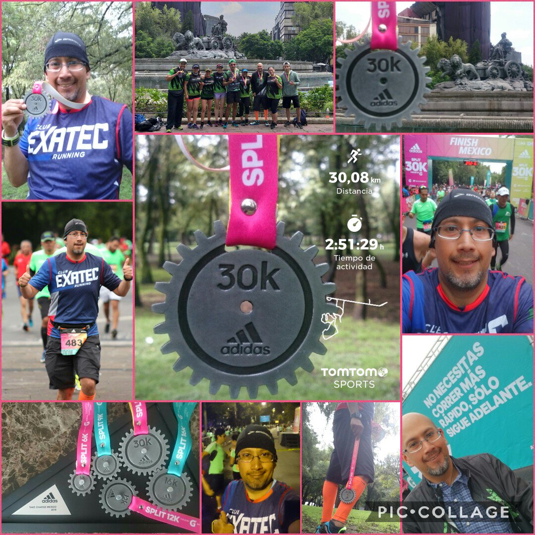 Darth_Homer's tweet photo. Cerrando #SplitsAdidas 2018 con el #split30k... Vamos por ese @MaratonCdMx #AquiYaSeCorrio #YoElegiCorrer #Split30k #Adidas #TakeChargeMexico #adidasrunning #LonelyRunnerTeam #CannotStopRunning #clubEXATECrunning #RaptorsRT #VoyPorLaO #FelizDomingo 🏃🏅🎉 #KeepRunning https://t.co/WOLiixW5kd