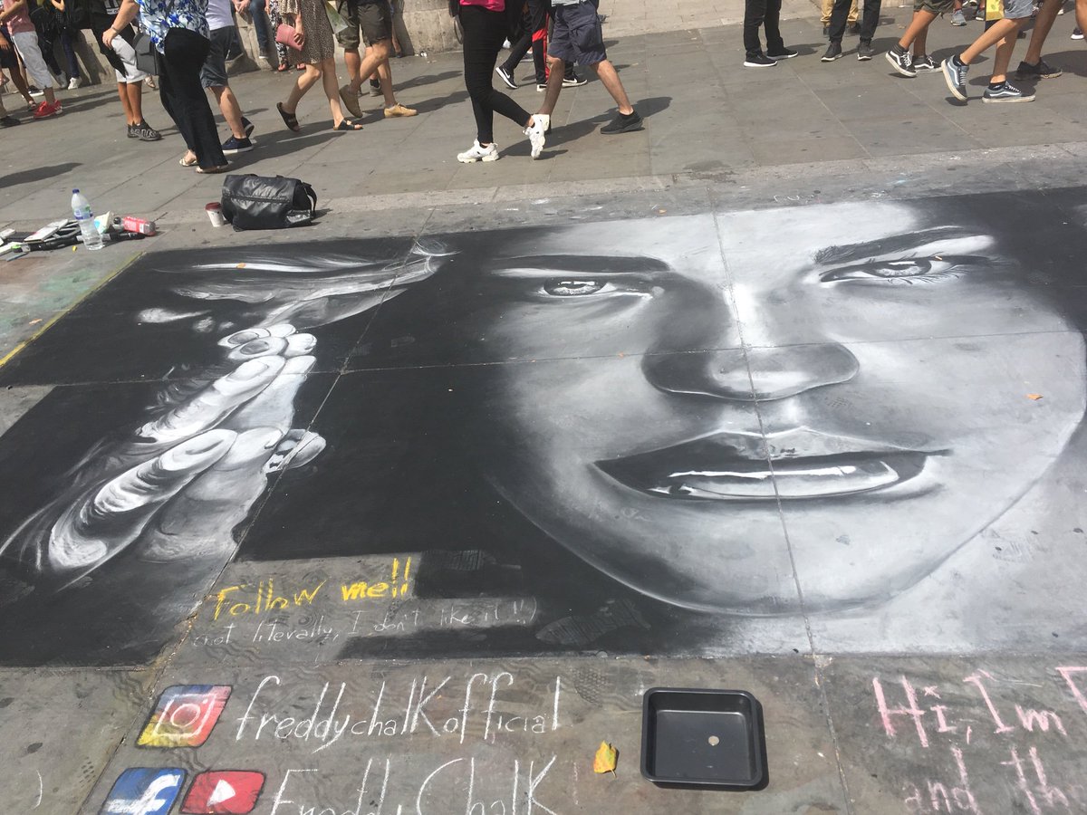 AdriSandor's tweet photo. Great work at Trafalgar Square! Thank you @freddychalk https://t.co/uiaKysee3B