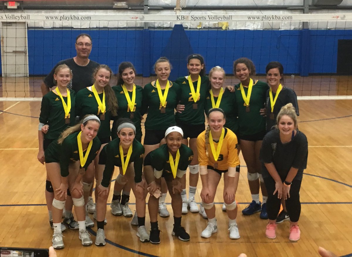 Awesome job by the Lady Defenders today! 84 teams competing at the BGSG &amp; the Varsity came in 3rd, falling only to Male after a very tough schedule! Great start to the season! It is going to be exciting !💪🏻🏐#defendingstation#stationnation